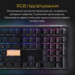 Клавіатура дротова, механічна Ducky One 3 Cherry MX Red RGB UA Black (DKON2108ST-RUAPXCLAWSC1)