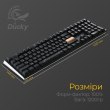 Клавіатура дротова, механічна Ducky One 3 Cherry MX Red RGB UA Black (DKON2108ST-RUAPXCLAWSC1)