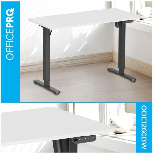 Стіл комп'ютерний OfficePro ODE1260WB, з електрорегулюванням висоти