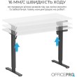 Стіл комп'ютерний OfficePro ODE1260WB, з електрорегулюванням висоти