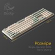 Клавіатура дротова, механічна Ducky One 3 Cherry MX Speed silver UA Matcha Cream (DKON2108-PUAPXМAEGGC1)