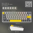 Клавіатура бездротова, механічна Epomaker EP64 Mulan White (EP64-W-M)