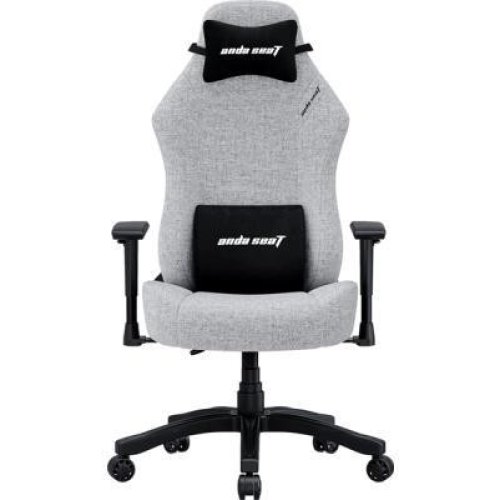Крісло геймерське Anda Seat Luna L Fabric Grey (AD18-44-G-F)