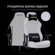Крісло геймерське Anda Seat Luna L Fabric Grey (AD18-44-G-F)