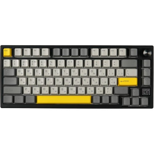 Клавіатура бездротова, механічна Epomaker TH80 SE Flamingo Black (TH80-SE-B-F)