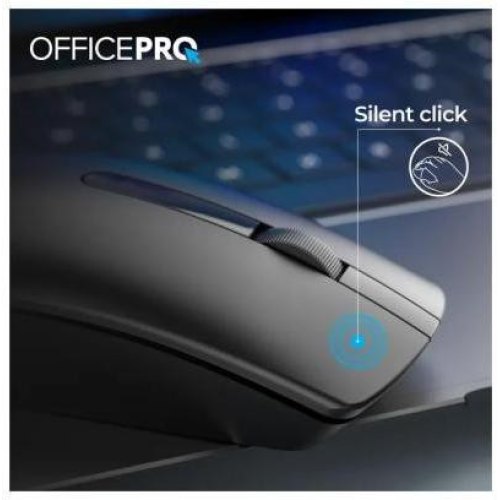 Миша бездротова OfficePro M175B Silent Click Wireless Black