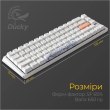 Клавіатура дротова, механічна Ducky One 3 SF Cherry MX Brown RGB UA White (DKON2167ST-BUAPXPWWWSC1)
