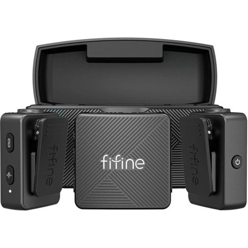 Мікрофон петличний, бездротовий Fifine M9