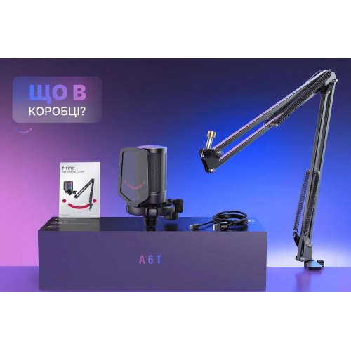 Мікрофон Fifine A6T, USB