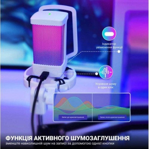 Мікрофон Fifine Q6TW, White