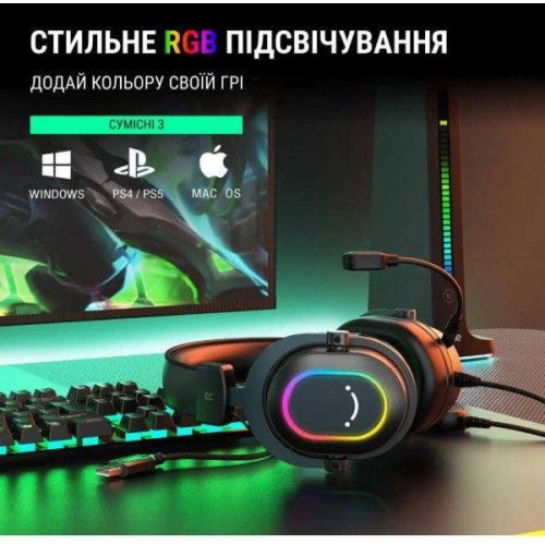 Гарнітура дротова Fifine H6P RGB