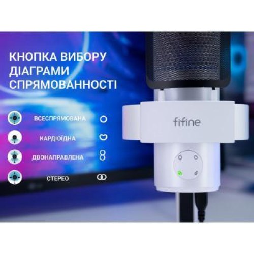Мікрофон Fifine A9W, USB