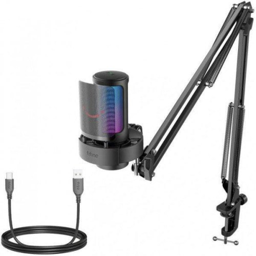 Мікрофон Fifine A8T Black