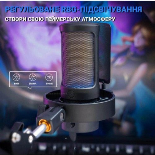 Мікрофон Fifine A8T Black