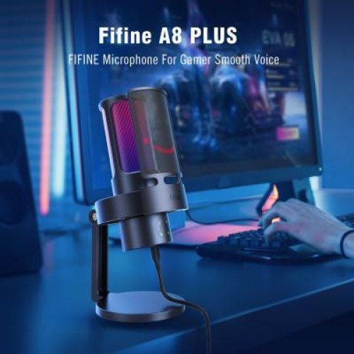 Мікрофон Fifine A8 PLUS, USB