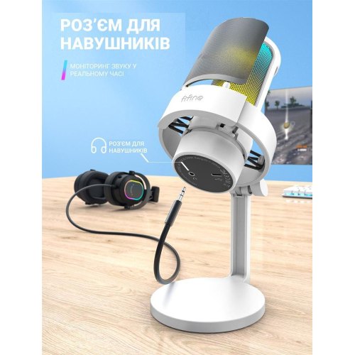 Мікрофон Fifine A8W, USB