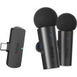 Мікрофон петличний, бездротовий Fifine M8