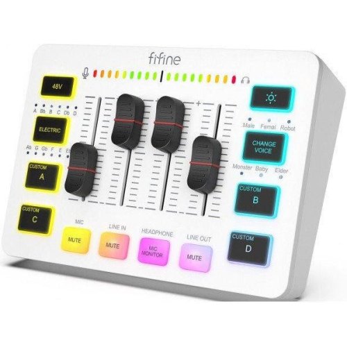 Аудіомікшер Fifine SC3W
