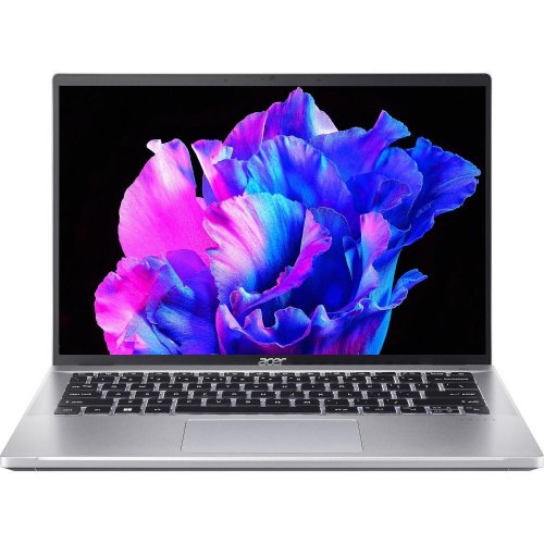 Ноутбук Acer Swift Go 14 SFG14-71, 14 OLED/Intel Core i5-1335U/16GB/SSD 512GB/Intel HD/DOS/Pure Silver (NX.KMZEU.006)