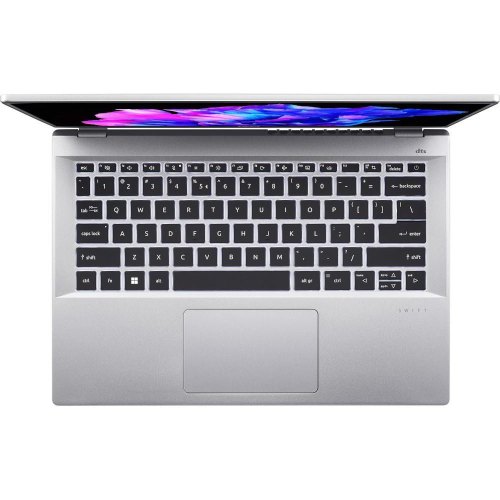 Ноутбук Acer Swift Go 14 SFG14-71, 14 OLED/Intel Core i5-1335U/16GB/SSD 512GB/Intel HD/DOS/Pure Silver (NX.KMZEU.006)