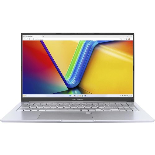 Ноутбук Asus X1505VA-L1676, 15.6 OLED/Intel Core i7-13620H/16GB/SSD 512GB/Intel Iris Xe/DOS/Cool Silver (90NB10P2-M00VT0)