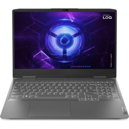 Ноутбук Lenovo LOQ 15IRX9, 15.6/Intel Core i7-13650HX/24GB/SSD 512GB/RTX 4060 8GB/DOS/Luna Grey (83DV00SARA)