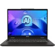 Ноутбук MSI Venture 14 AI A1MG-030XUA, 14 OLED/Intel Core Ultra 7 155H/16GB/SSD 512GB/Intel Arc/DOS/Solid Gray (9S7-14Q221-030)