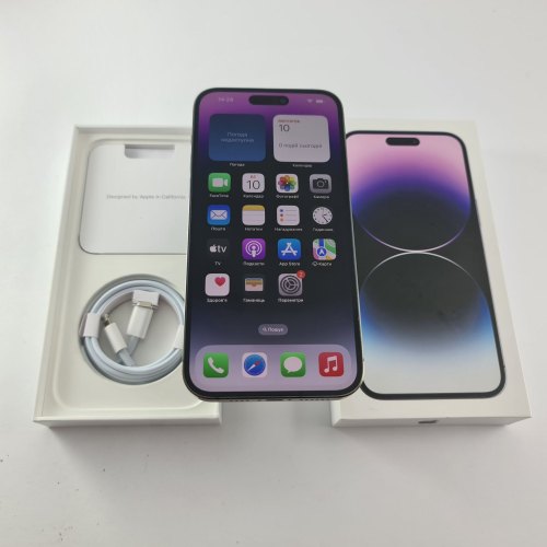 Смартфон Смартфон Apple iPhone 14 Pro Max 128GB Deep Purple, A2894 USED **