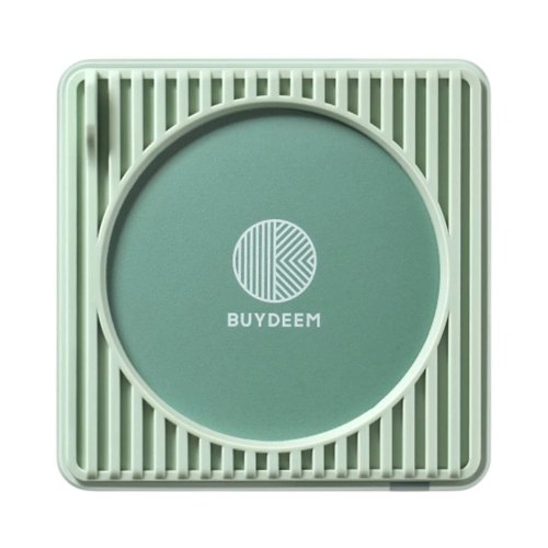 Підставка для підігріву чашок BUYDEEM, 24Вт, мережа, електричний нарівальний елемент, Cozy Greenish (OA2001-CG)