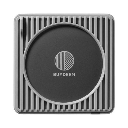 Підставка для підігріву чашок BUYDEEM, 24Вт, мережа, електричний нарівальний елемент, Ink Grey (OA2001-IG)