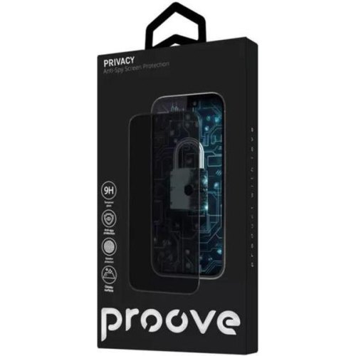 Захисне скло для смартфона Proove Privacy, для Apple iPhone 16 Pro Max, Black (PGPPRI16PM01)