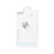 Кабель Proove Flex Metal, USB Type-A to Micro USB, 2.4A, 1м, White (CCFM20001302)
