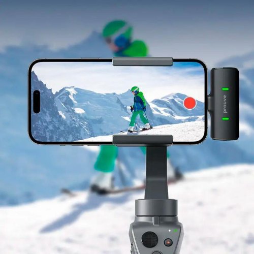 Мікрофон бездротовий, петличний Proove Demo, Lightning, Black (PMDM00010102)