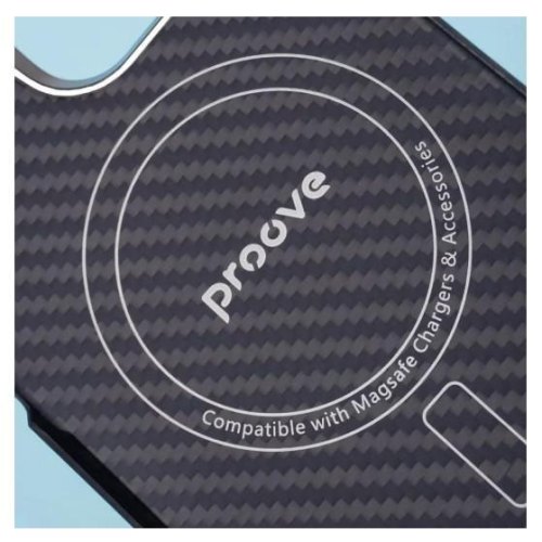 Чохол Proove Carbon Slim with Magnetic Ring, для Apple iPhone 14 Pro Max, Black (PCCSIP14PM02)
