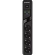 Мережевий фільтр Proove Power Strip P-04, 4 розетки/4xUSB Type-A/2xUSB Type-C, 2м, Black (PSP442420001)