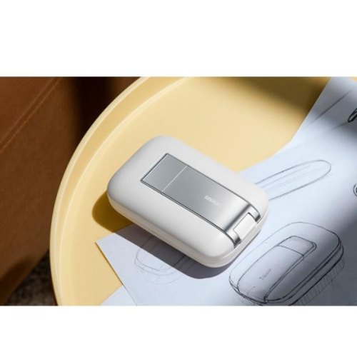 Тримач-підставка для смартфона Baseus Seashell Series, White (B10551500211-00)