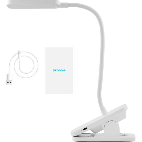 Лампа настільна Proove Light Bite, 1200mAh, White (PLLB00010002)