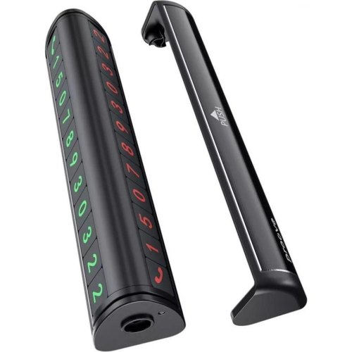 Паркувальна карта Proove Twins Parking Number Plate, Black (AATP00000001)