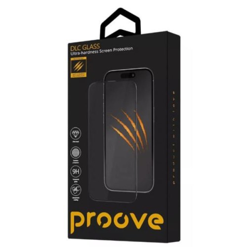 Захисне скло для смартфона Proove DLC, для Apple iPhone 15 Pro Max, Black (PGDLCI15PM01)