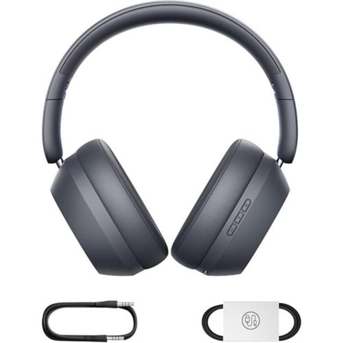 Навушники бездротові Baseus Bass 35 Max, Gray (A00070800821-00)