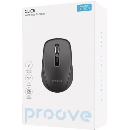 Миша бездротова Proove Click, Black (WMCL00000001)