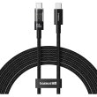 Кабель Baseus Gem Fast-Charging, USB Type-C to USB Type-C, 100W, 2м, Black (P10373000111-01)