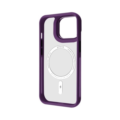 Чохол Proove Clear Essence Case with Magnetic Ring, для Apple iPhone 13 Pro Max, Deep Purple (PCCEIP13PM04)