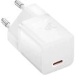 Мережевий зарядний пристрій Baseus GaN5 Mini Fast Charger, USB Type-C, 30W, White (CCGN070502)