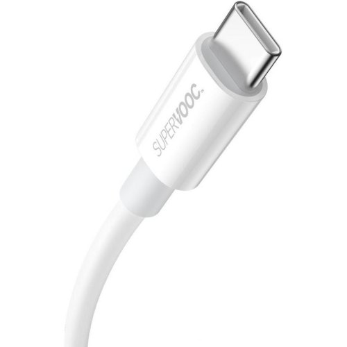 Кабель Baseus Superior Series SUPERVOOC Fast Charging Data, USB Type-A to USB Type-C, 65W, 2м, White (CAYS001002)