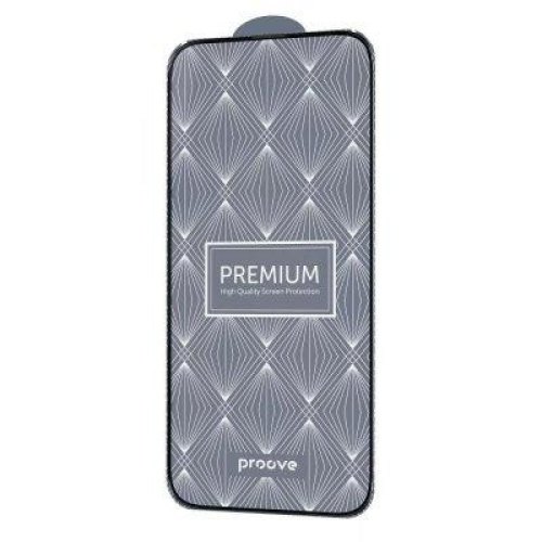 Захисне скло для смартфона Proove Premium, для Apple iPhone 16 Pro Max, Black (PGPPMI16PM01)