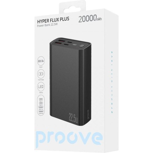Зовнішній акумулятор Powerbank Proove Hyper Flux Plus, 22.5W, 20000mAh, Gradient (PBF222120009)