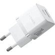 Мережевий зарядний пристрій Baseus Palm Fast Charger, USB Type-A/USB Type-C, 20W, кабель USB Type-C to USB Type-C 60W, 1м, White (P10111608213-01)