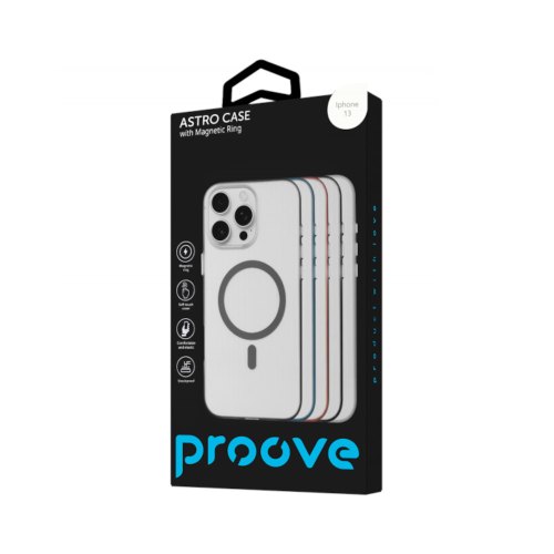 Чохол Proove Astro Case with Magnetic Ring, для Apple iPhone 13, White (PCASIP130014)