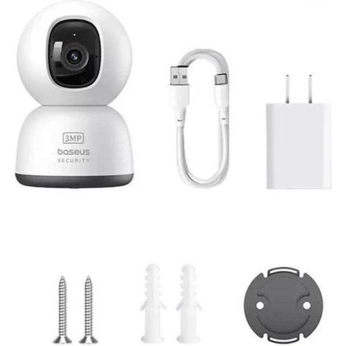 Камера відеоспостереження Baseus Security P1 Lite Indoor 2K, White (S0TV002132)